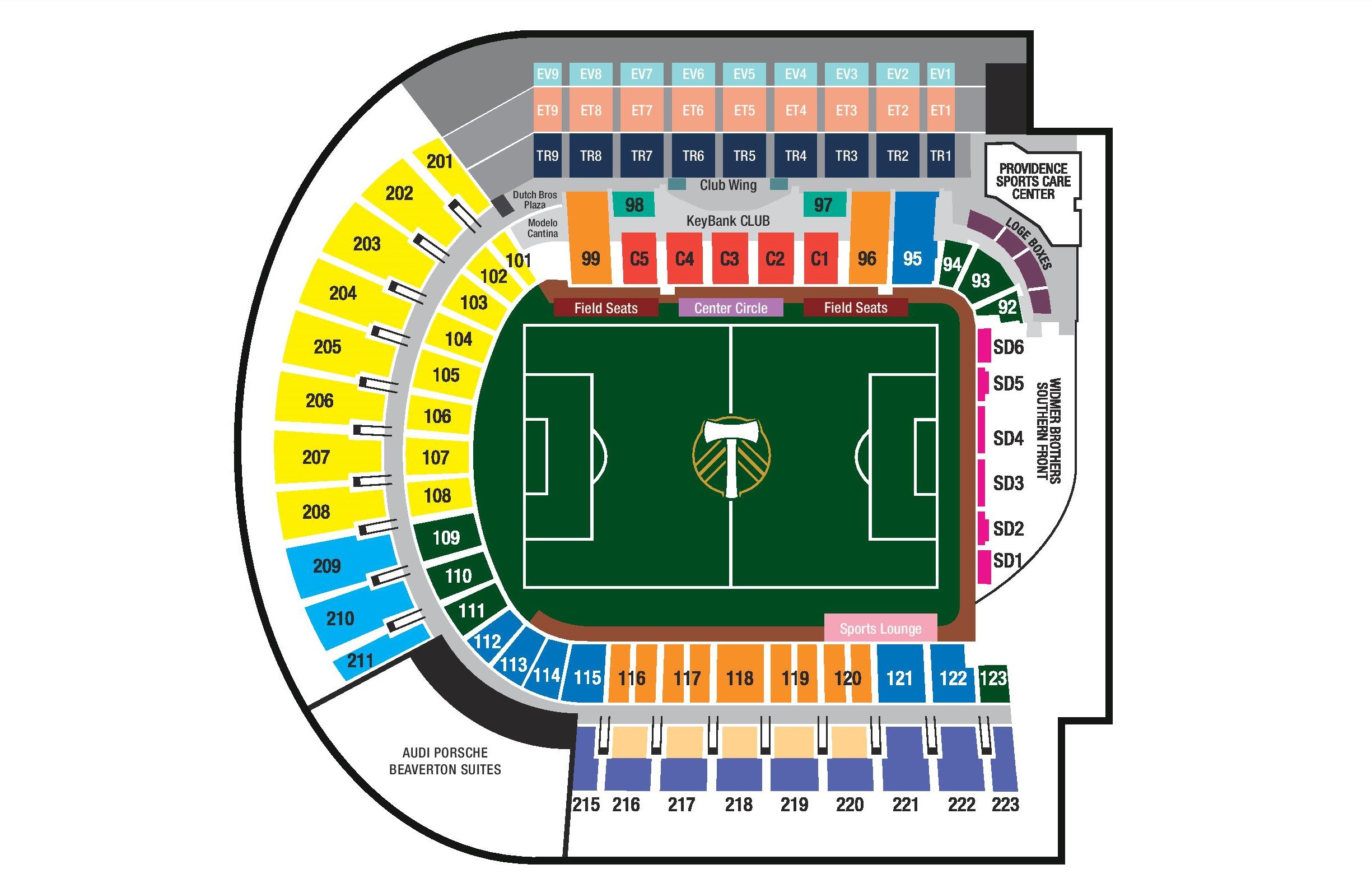 Tickets selection for Thorns 2021 Full Cap (2021 Season) eSRO web site